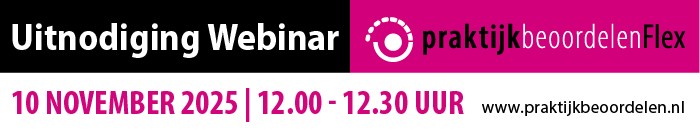 Uitnodiging Webinar PraktijkbeoordelenFlex 10 november 2025