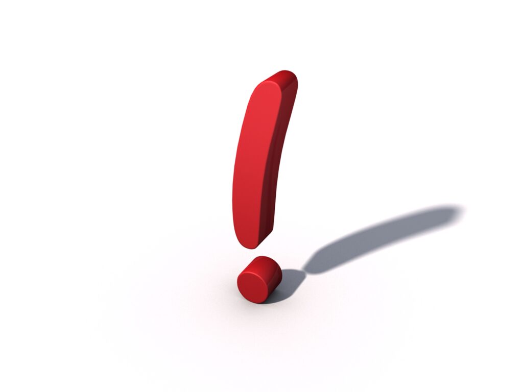 Exclamation mark